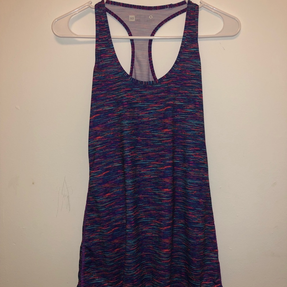 Colorful workout tank top!